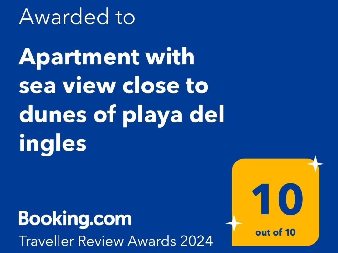 Apartment With Sea View Close To Dunes Of Playa Del Ingles San Bartolomé 외부 사진